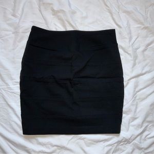 Black mini skirt NWOT